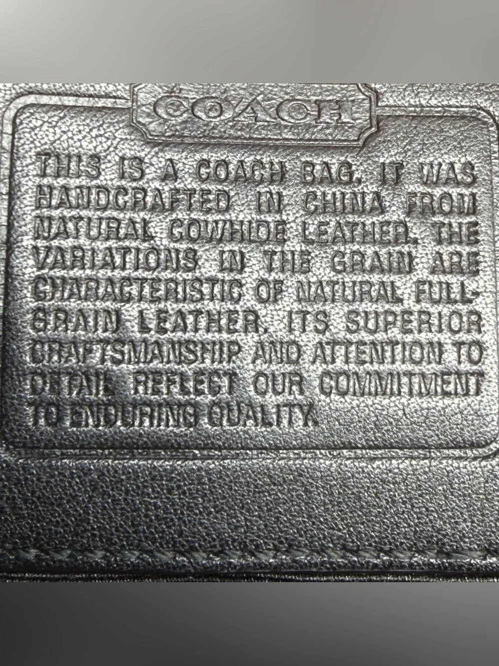 Vintage Coach Soho Black Leather Crossbody Bag Y2K Tassel